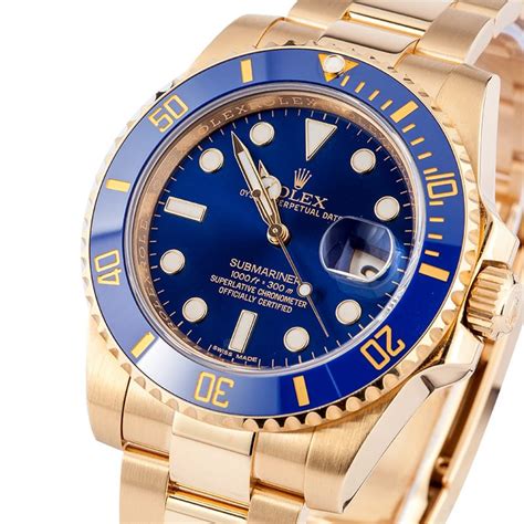 rolex submariner date 18k gold watch|Rolex Submariner value over time.